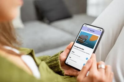 Humio app in gebruik